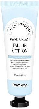 Крем для рук - FarmStay Eau Hand Cream Fall In Cotton — фото N1