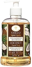 Парфумерія, косметика Рідке мило "Кокос" - Saponificio Artigianale Fiorentino Coconut Liquid Soap