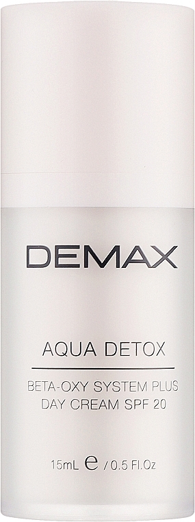 Денний крем "Аква детокс" - Demax Aqua Detox Cream SPF 20