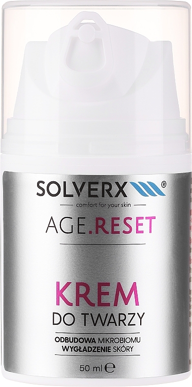 Омолаживающий крем для лица - Solverx Age Reset Face Cream — фото N1