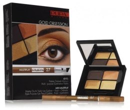 Парфумерія, косметика Набір - Pupa Gold Obsession Kit (Eye Shadow/6g + eyepencil/0.8 g)