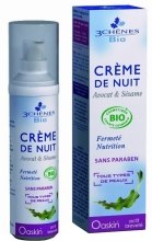 Парфумерія, косметика Нічний крем для обличчя - 3 Chenes Creme De Nuit Oaskin® Bio (пробник)