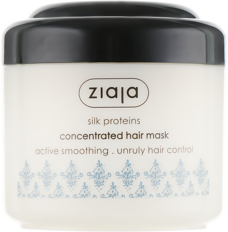 Разглаживающая маска для волос - Ziaja Silk Proteins Concentrated Smoothing Hair Mask — фото N1