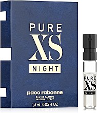 Духи, Парфюмерия, косметика Paco Rabanne Pure XS Night - Парфюмированная вода (пробник)