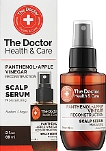 Cироватка для шкіри голови «Реконструкція» - The Doctor Health & Care Panthenol + Apple Vinegar Reconstruction Scalp Serum — фото N2
