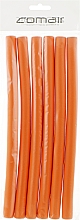 Духи, Парфюмерия, косметика Бигуди "Flex" оранжевые 254mm, d17 - Comair