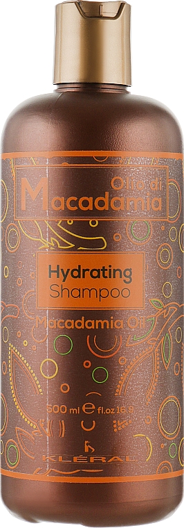 Зволожуючий шампунь з маслом макадамії - Kleral System Olio Di Macadamia Hidrating Shampoo