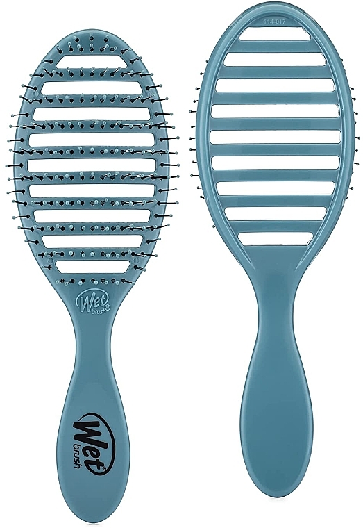 Расческа для волос - Wet Brush Terrain Textures Speed Dry Artic Blue — фото N3