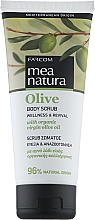 Парфумерія, косметика Скраб для тіла з оливковою олією - Mea Natura Olive Body Scrub