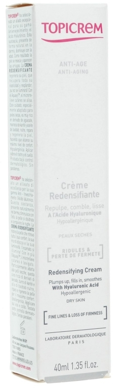 Крем для активного увлажнения с эффектом лифтинга - Topicrem Anti-Aging Redensifying Cream — фото N3