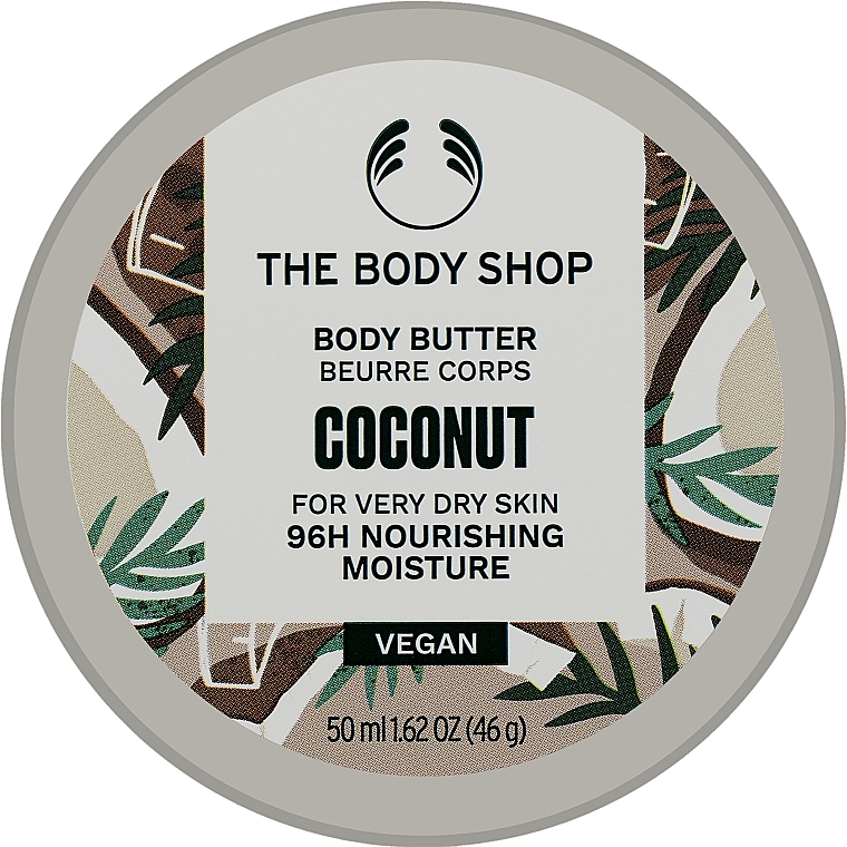 Масло для тела "Кокос" - The Body Shop Coconut Body Butter Vegan — фото N1