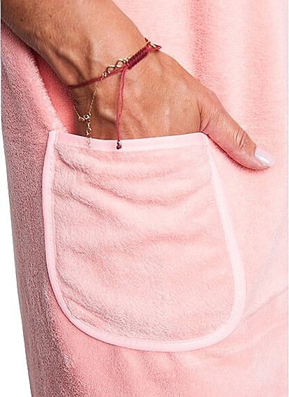 Набор "Полотенце + тюрбан + повязка", розовый - Yeye — фото N3