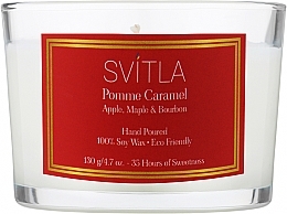 Парфумерія, косметика Ароматична свічка "Пом карамель" - Svitla Pomme Caramel