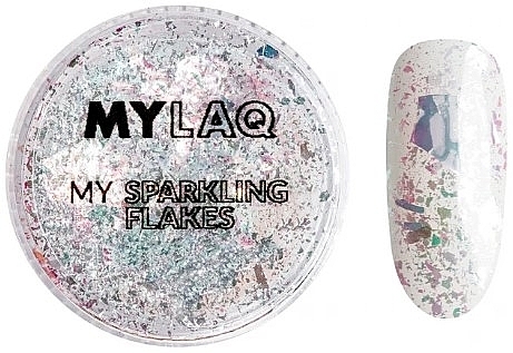 Пилок для нігтів - MylaQ My Sparkling Flakes — фото N1