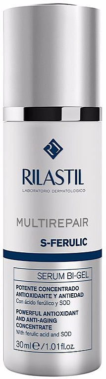 Сироватка проти зморщок - Rilastil Multirepair S-Ferulic Serum Bi-Gel — фото N1