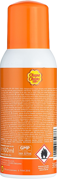 Bi-Es Chupa Chups Orange - Дезодорант — фото N2