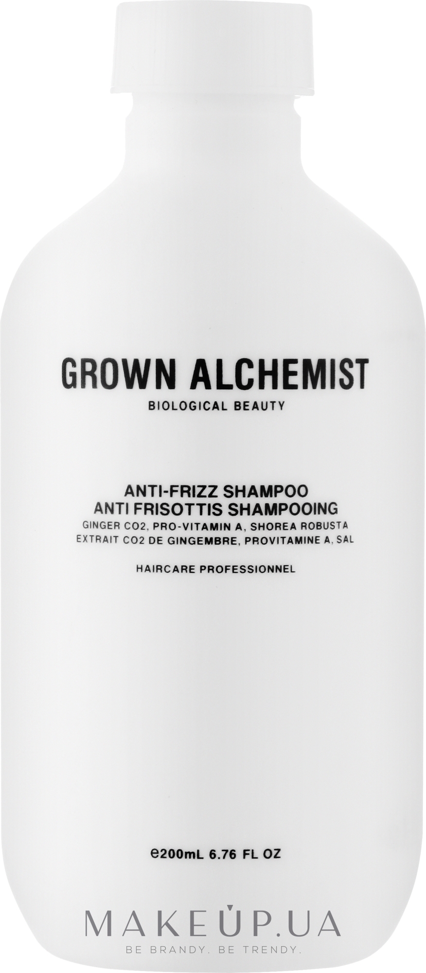 Зволожувальний шампунь для волосся - Grown Alchemist Anti-Frizz Shampoo — фото 200ml