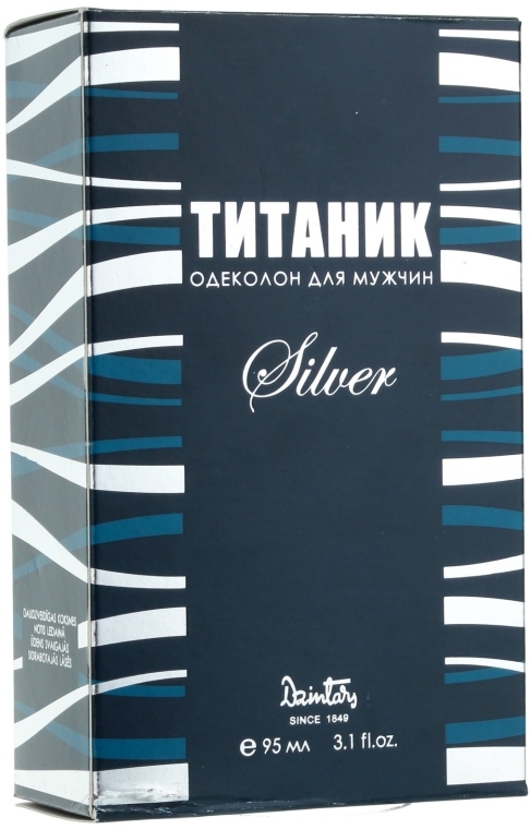 Dzintars Titaniks Silver - Одеколон