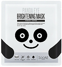 Освітлювальна маска для очей - Soo’AE Panda Eye Brightening Mask — фото N1