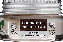 Парфумерія, косметика Нічний крем для обличчя з кокосовою олією - Dr. Organic Virgin Coconut Oil Night Cream