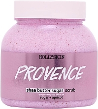 Цукровий скраб з олією ши і перлітом - Hollyskin Provence — фото N1