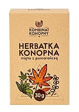 Парфумерія, косметика Конопляний чай із м'ятою та апельсином - Kombinat Konopny
