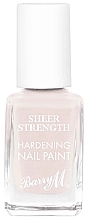 Парфумерія, косметика Зміцнювальний лак для нігтів - Barry M Sheer Strength Hardening Nail Paint