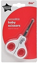 Ножнички для ногтей новорожденных - Tommee Tippee Essential Baby Scissors 0m+ — фото N1