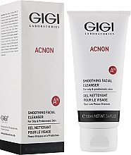 Гель для глибокого очищення жирної й проблемної шкіри - Gigi Acnon Smoothing Facial Cleanser — фото N3