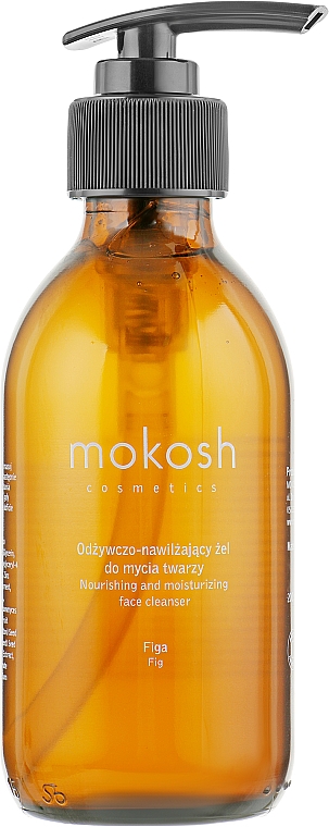 Питательный и увлажняющий гель для умывания "Фига" - Mokosh Cosmetics Nourishing Moisturizing Face Cleansing Gel Fig — фото N3