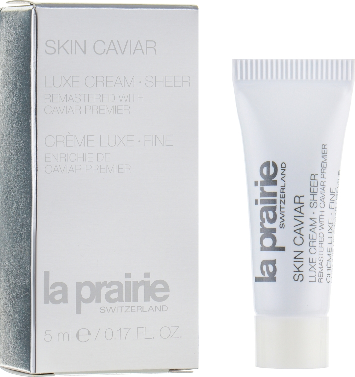 Afrika menu Anvendt La Prairie Skin Caviar Luxe Cream Sheer (пробник) - Легкий укрепляющий и  подтягивающий крем: купить по лучшей цене в Украине | Makeup.ua