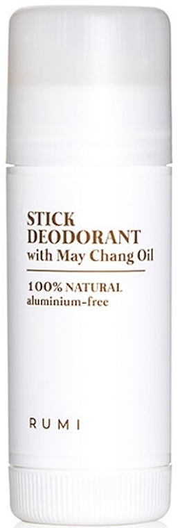 Дезодорант-стик с ароматом лимона - Rumi Stick Deodorant with May Chang Oil — фото N1