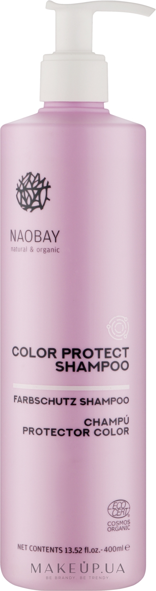 Шампунь для волосся "Захист кольору" - Naobay Color Protect Shampoo — фото 400ml