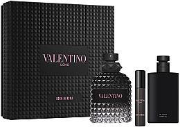 Духи, Парфюмерия, косметика Valentino Uomo Born In Roma - Набор (edt/100ml + edt/15ml + sh/gel/100ml)