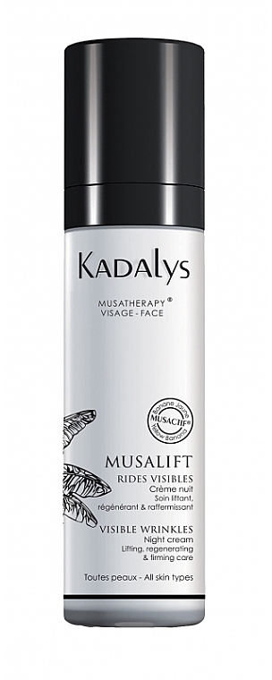 Нічний крем-ліфтинг для обличчя - Kadalys Musalift Lifting Night Cream — фото N1