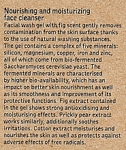 Живильний і зволожувальний гель для вмивання "Фіга" - Mokosh Nourishing Moisturizing Face Cleansing Gel Fig — фото N6