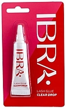 Парфумерія, косметика Клей для вій - Ibra Makeup Lash Glue Clear Drop