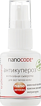 Парфумерія, косметика Інтенсивна сироватка "Антикупероз" - NanoCode
