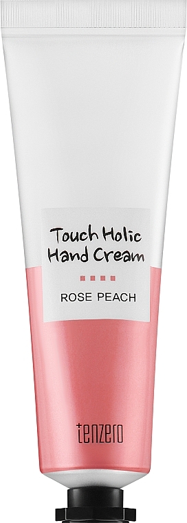 Крем для рук с розой и персиком - Tenzero Touch Holic Hand Cream Rose Peach — фото N1