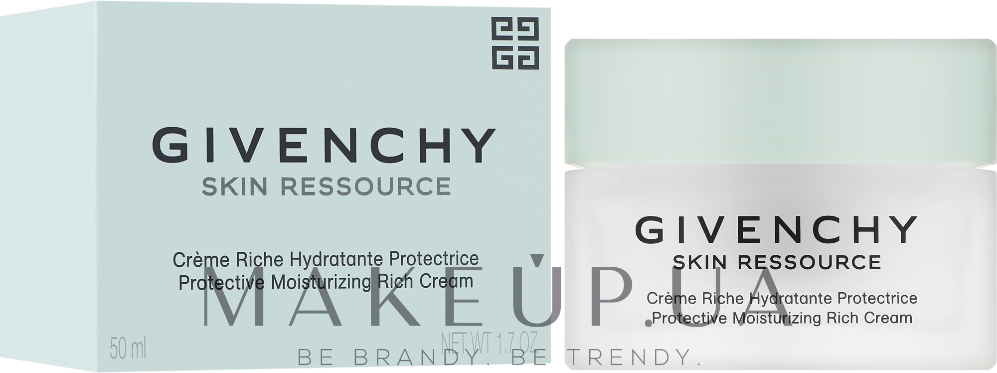 Зволожувальний живильний крем для обличчя - Givenchy Skin Ressource Protective Moisturizing Rich Cream — фото 50ml