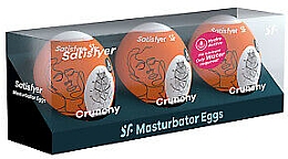 Набір - Satisfyer Masturbator Egg 3er Set Chrunchy — фото N3