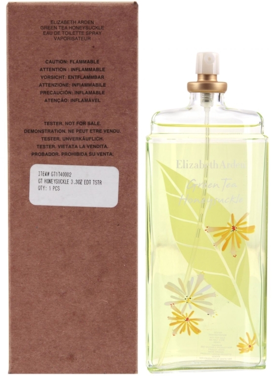 Elizabeth Arden Green Tea Honeysuckle - Туалетная вода (тестер без крышечки) — фото N4