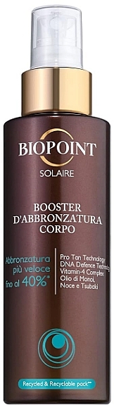 Підсилювач засмаги для тіла - Biopoint Solaire Tanning Booster Body — фото N1