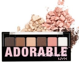 Духи, Парфюмерия, косметика Палетка теней для век - NYX Professional Makeup The Adorable Shadow Palette