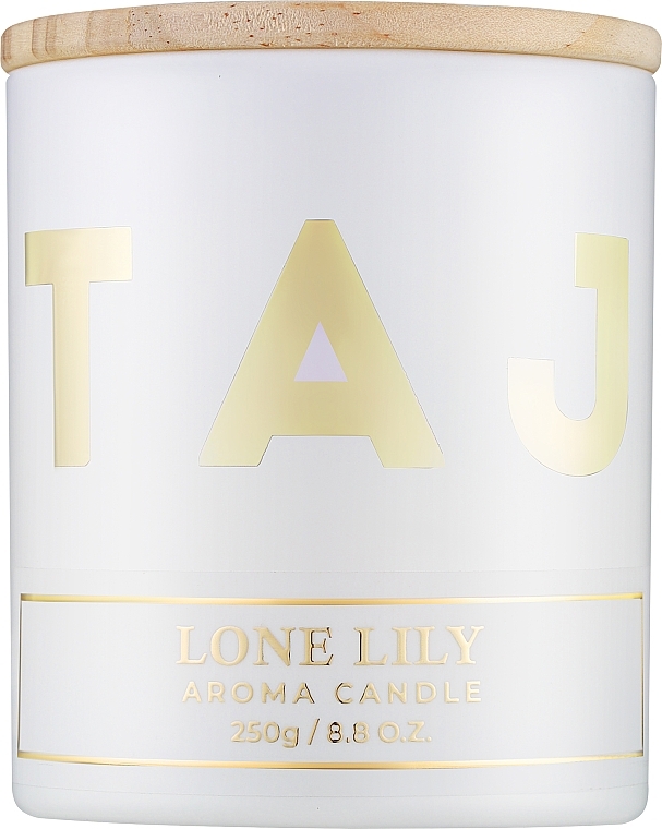 Ароматическая свеча "Lone Lily" - Taj Max Aroma Candle — фото N1