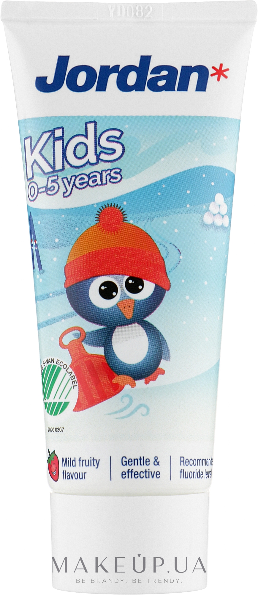 Зубная паста 0-5 лет, пингвин - Jordan Kids Toothpaste — фото 50ml