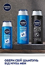 Шампунь для чоловіків  - NIVEA MEN Strong Power Shampoo — фото N6