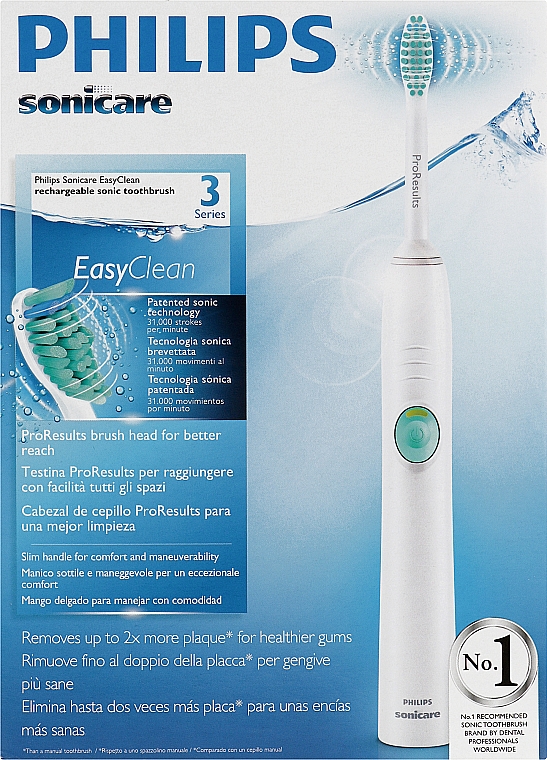 Электрическая зубная щетка - Philips Sonicare EasyClean HX6511/50  — фото N1