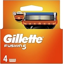 Змінні касети для гоління, 4 шт. - Gillette Fusion — фото N2
