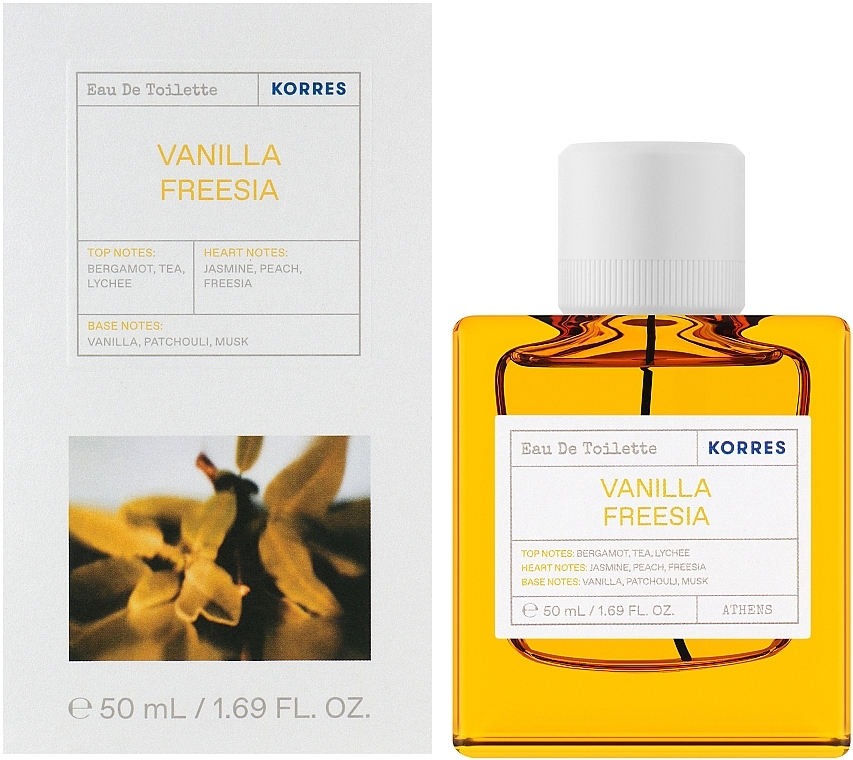 Korres Vanilla Freesia Eau De Toilette - Туалетна вода — фото N2